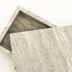 Daiktų dėžutė SHARI 16x16 taupe