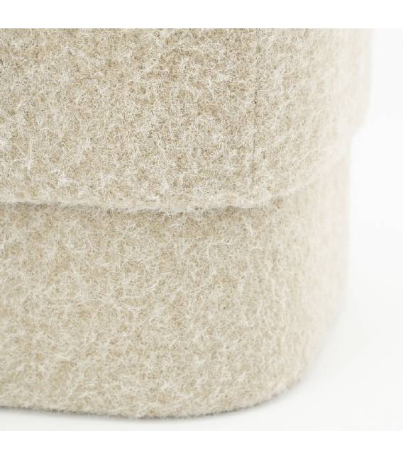 Pufas KELSO 40x40 taupe