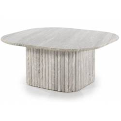 Kavos staliukas DORIQUE 80x80 taupe