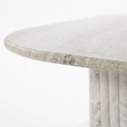 Kavos staliukas DORIQUE 80x80 taupe