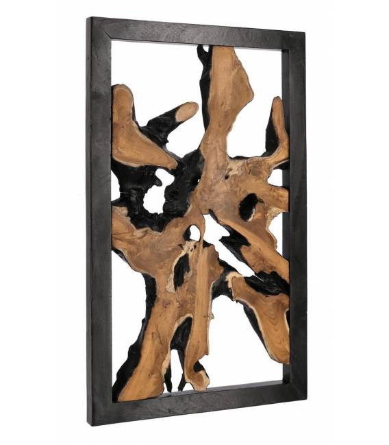 Dekoracija SHERWOOD 60x100 ruda/juoda