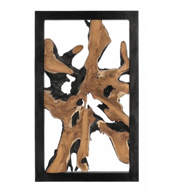 Dekoracija SHERWOOD 60x100 ruda/juoda