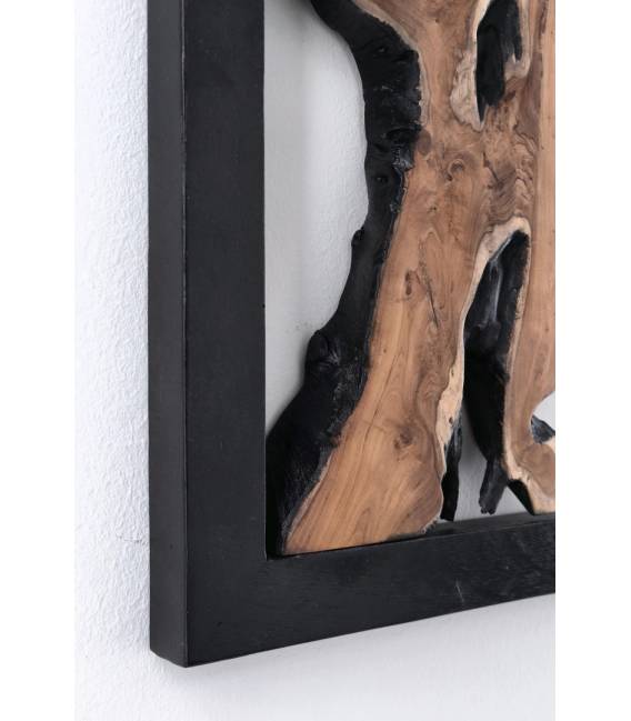 Dekoracija SHERWOOD 60x100 ruda/juoda