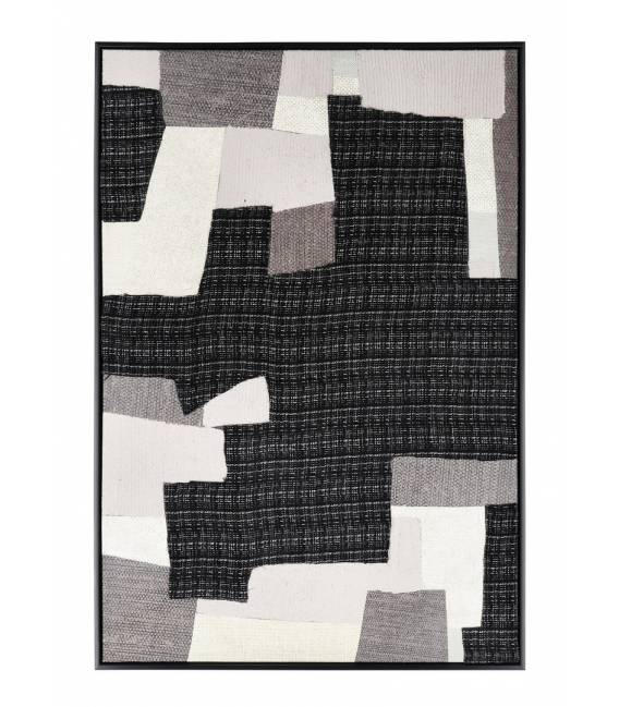 Paveikslas BLISE 83x123 juoda/pilka