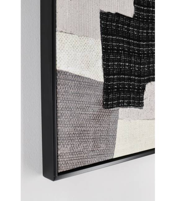 Paveikslas BLISE 83x123 juoda/pilka