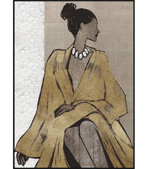 Paveikslas TALENT 2G2 103X143 smėlio/aukso