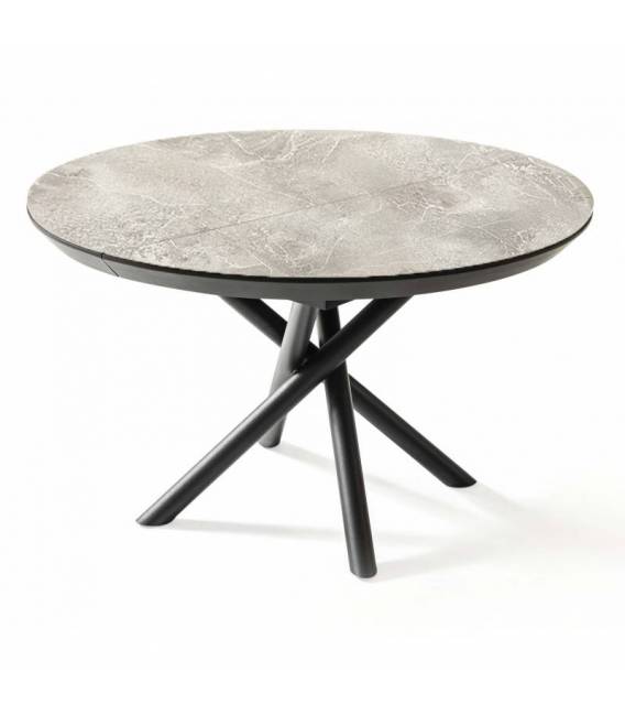 Išskleidžiamas stalas OCEAN Ø130(230) rambla matt