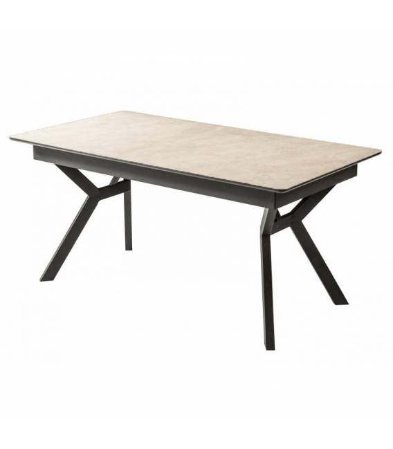 Išskleidžiamas stalas PAPAYA 162(228)x90 light beton