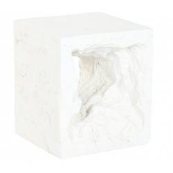 Šoninis staliukas MAGNESIA 40x46 baltas