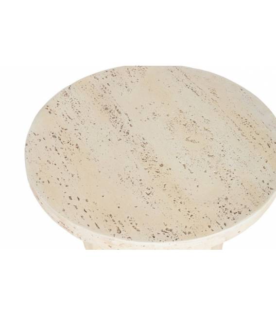 Šoninis staliukas SIMILMA Ø61 beige