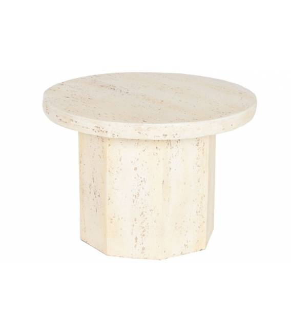 Šoninis staliukas SIMILMA Ø61 beige