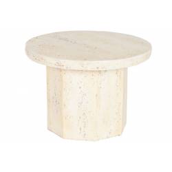 Šoninis staliukas SIMILMA Ø61 beige