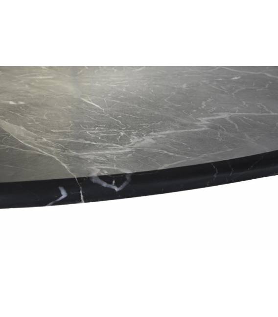 Ovalus stalas MODERN 180x100 juodas