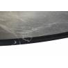 Ovalus stalas MODERN 180x100 juodas