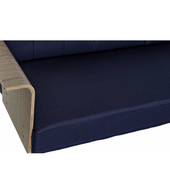 Sofa–lova EUCALYPTUS 203x87 tamsiai mėlyna
