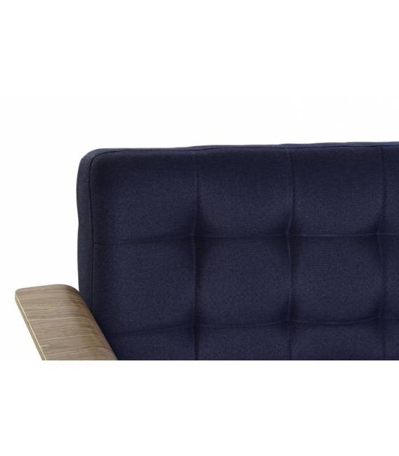 Sofa–lova EUCALYPTUS 203x87 tamsiai mėlyna