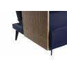 Sofa–lova EUCALYPTUS 203x87 tamsiai mėlyna