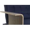 Sofa–lova EUCALYPTUS 203x87 tamsiai mėlyna
