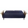 Sofa–lova EUCALYPTUS 203x87 tamsiai mėlyna