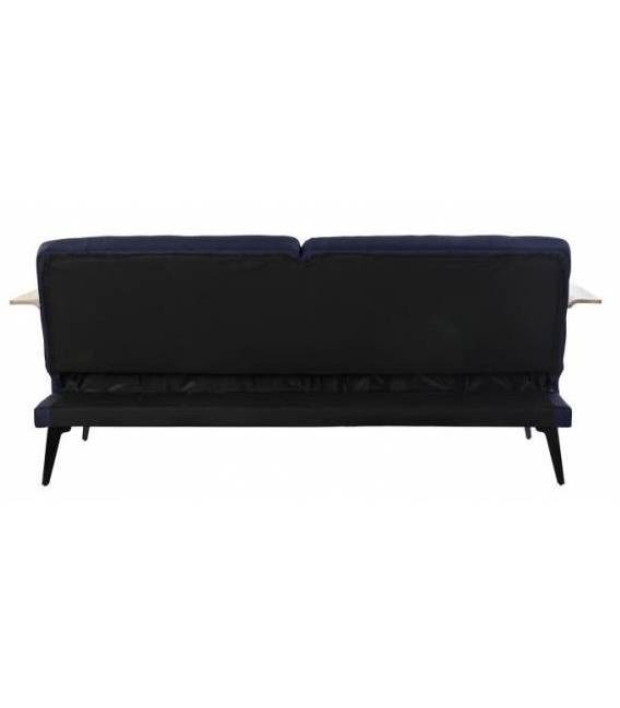 Sofa–lova EUCALYPTUS 203x87 tamsiai mėlyna