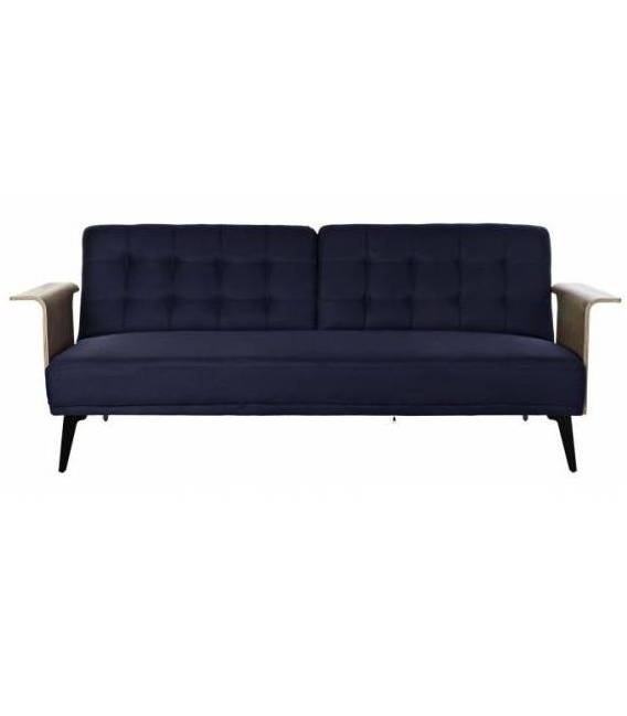 Sofa–lova EUCALYPTUS 203x87 tamsiai mėlyna