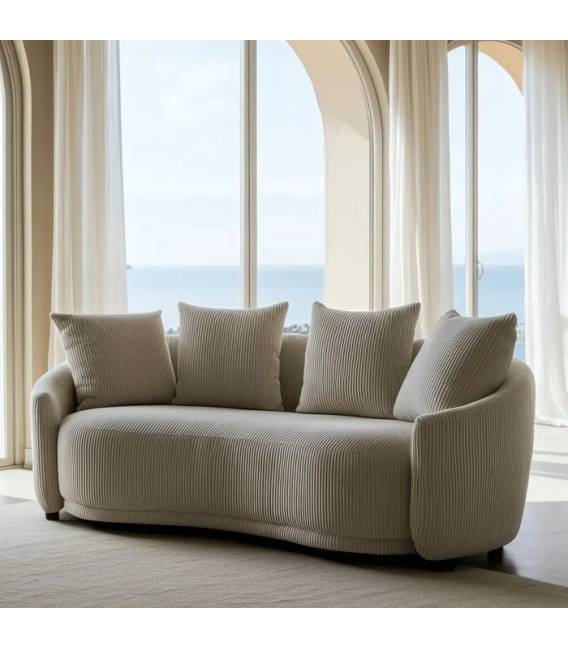 Sofa RAVENA 197x96 kremnė