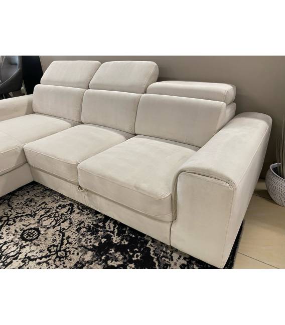 Minkštas kampas AVONEGA 250x170 rusvas