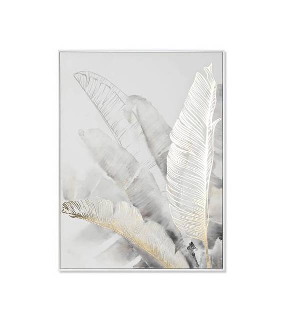 Paveikslas PALM TREE–B 90x120 baltas/auksinis