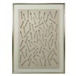 Paveikslas STRIPES 90x120 beige