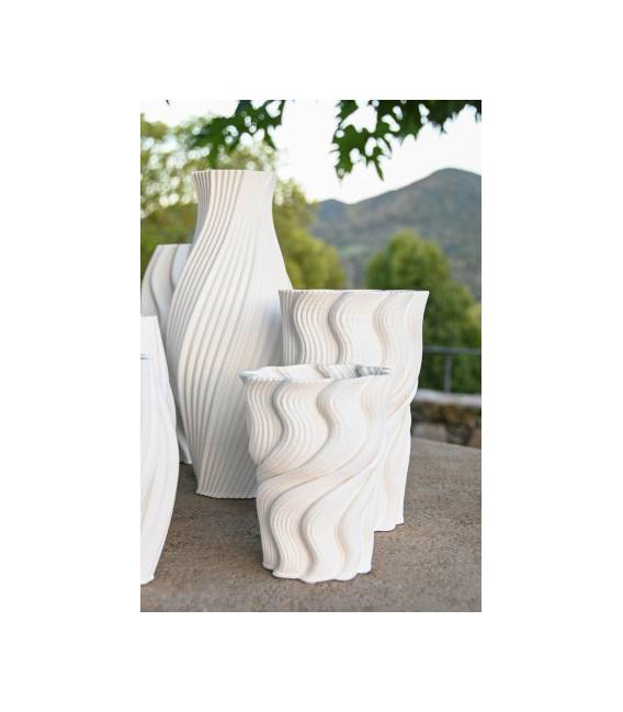 Vaza STONEWARE 16x26 balta