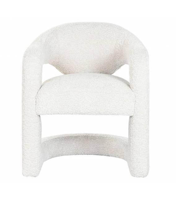 Fotelis LIRIA baltas