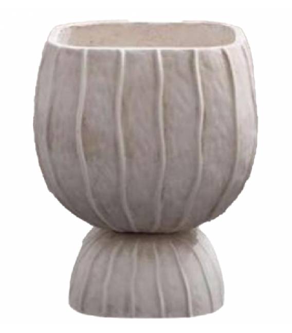 Vazonas ARCILLA 35x35x45 kreminis