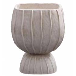 Vazonas ARCILLA 35x35x45 kreminis