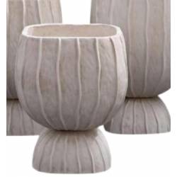 Vazonas ARCILLA 35x35x45 kreminis