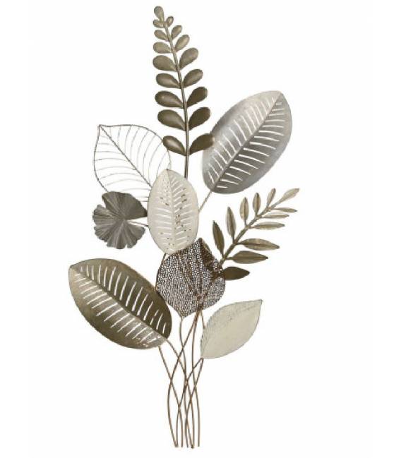 Dekoracija BOUQUET 53x109 auksinė/pilka