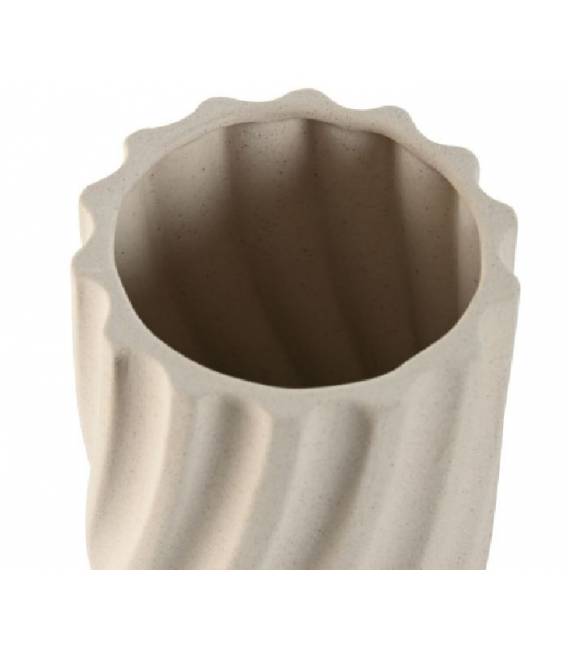 Vaza PORCELAIN 14x32,5 kreminė