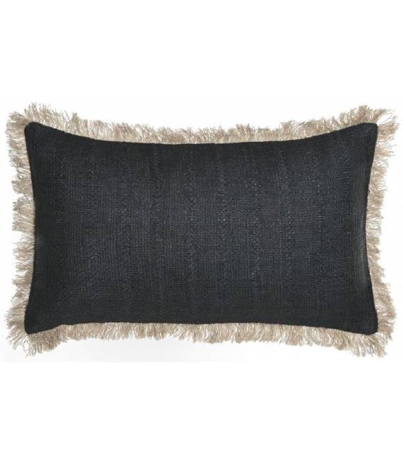 Pagalvė LINEN 50x30 tamsiai mėlyna