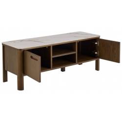 TV spintelė SOUTHAMPTON 120x45 ruda