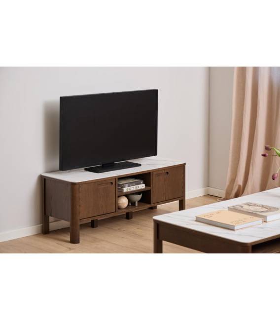 TV spintelė SOUTHAMPTON 120x45 ruda