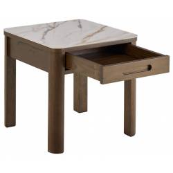 Naktinis staliukas 10788 45x45 rudas