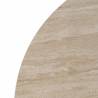 Apvalus stalas STONE Ø90 beige
