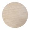Apvalus stalas STONE Ø90 beige
