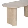 Ovalus stalas STONE180x90 beige