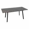 Išskleidžiamas stalas GREY 138x85 pilkas