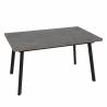 Išskleidžiamas stalas GREY 138x85 pilkas