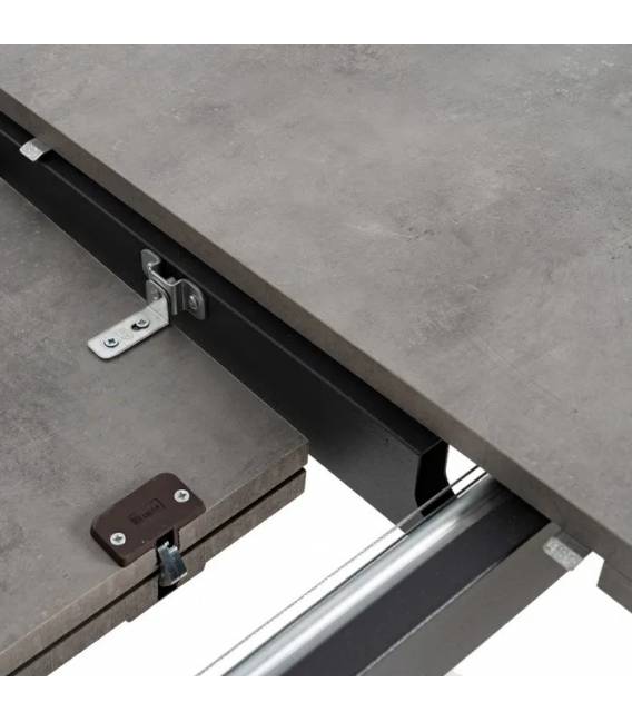 Išskleidžiamas stalas GREY 138x85 pilkas
