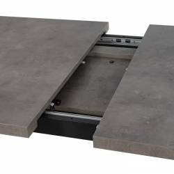Išskleidžiamas stalas GREY 138x85 pilkas