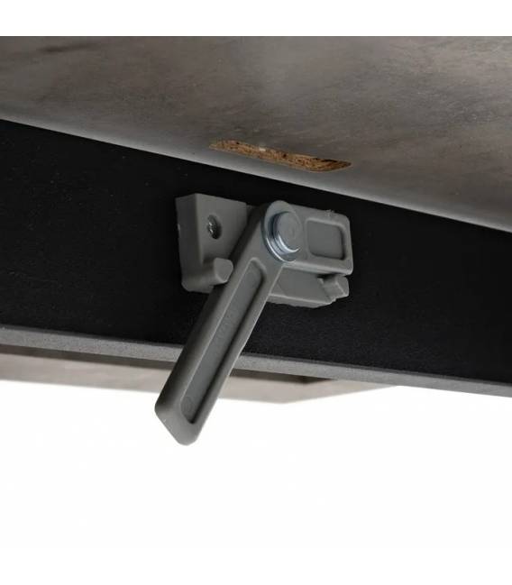 Išskleidžiamas stalas GREY 138x85 pilkas