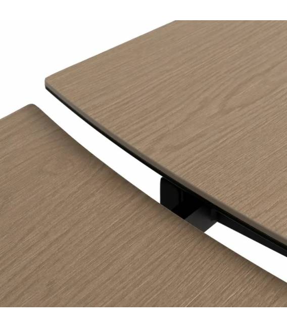 Išskleidžiamas stalas NATURAL 180(260)x90 šviesiai rudas