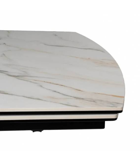 Išskleidžiamas stalas MARBLED 180(260)x90x76 marmuro